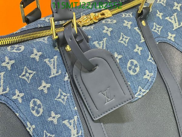 Louis Vuitton AAA+ Replica  keepall Strap Travel Bag LB25528954136