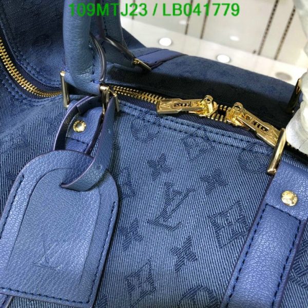 Louis Vuitton AAA+ Replica keepall strap Travel bag LB04177980127