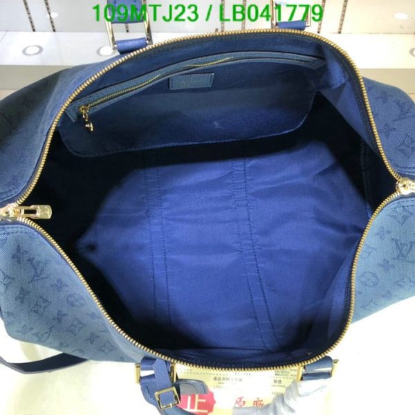 Louis Vuitton AAA+ Replica keepall strap Travel bag LB04177980127