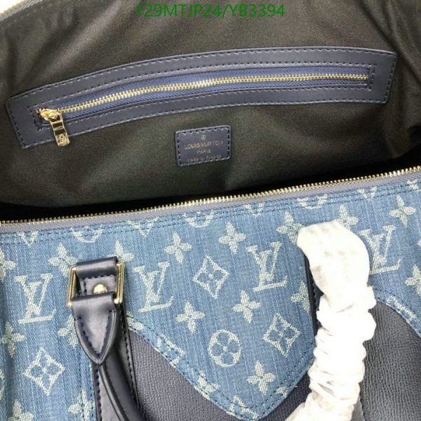 Louis Vuitton AAA+ Replica keepall strap Travel bag YB33948963547