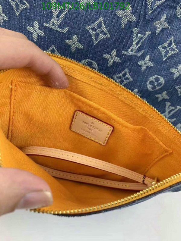 Louis Vuitton AAA+ Replica neverfull denim HandBag LB10179256324