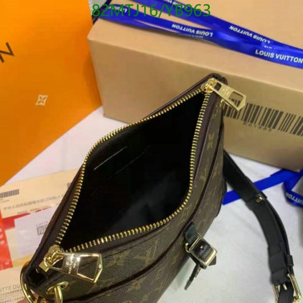 Louis Vuitton AAA+ Replica odeon pm black YB96365439876