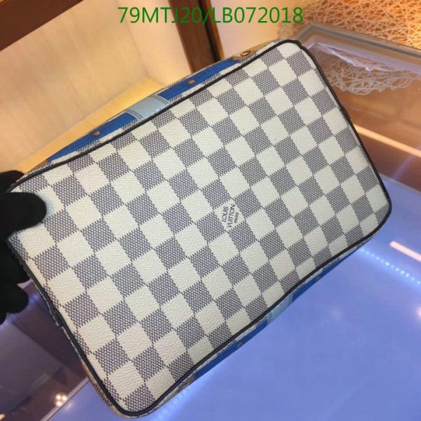 Louis Vuitton AAA+ Replica summer trunks Neo Noe Damier Azur LB07201874359