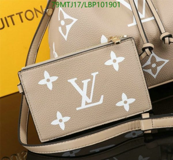 Louis Vuitton AAA+Replica NeoNoe Pouch Bicolor Monogram Empreinte Giant  LBP1019042748