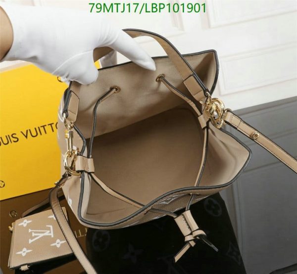 Louis Vuitton AAA+Replica NeoNoe Pouch Bicolor Monogram Empreinte Giant  LBP1019042748