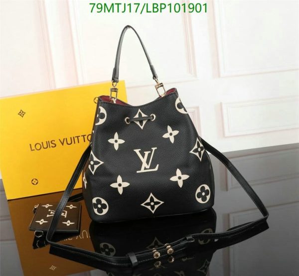 Louis Vuitton AAA+Replica NeoNoe Pouch Bicolor Monogram Empreinte Giant  LBP1019042748