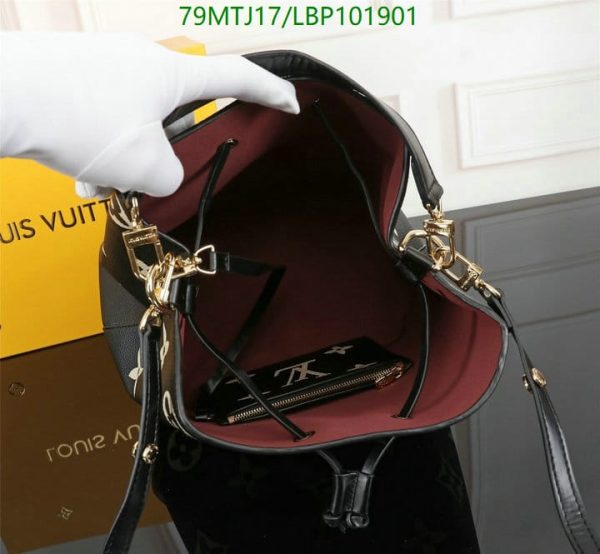 Louis Vuitton AAA+Replica NeoNoe Pouch Bicolor Monogram Empreinte Giant  LBP1019042748