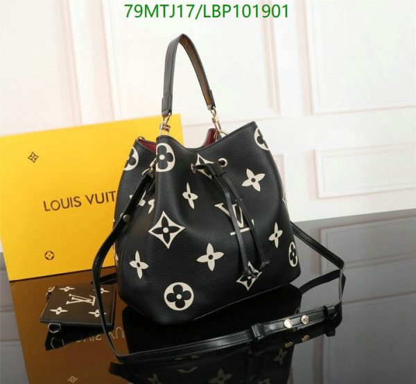 Louis Vuitton AAA+Replica NeoNoe Pouch Bicolor Monogram Empreinte Giant  LBP1019042748