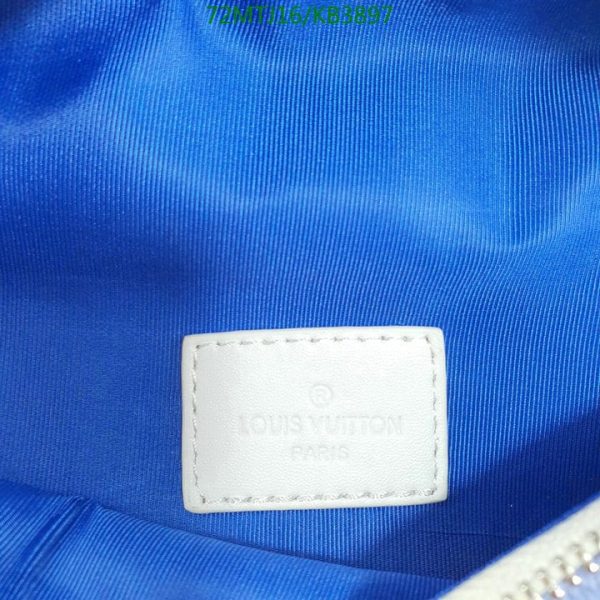 Louis Vuitton AAA+Replica Watercolor Discovery PM Bumbag KB38973256476