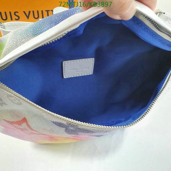 Louis Vuitton AAA+Replica Watercolor Discovery PM Bumbag KB38973256476