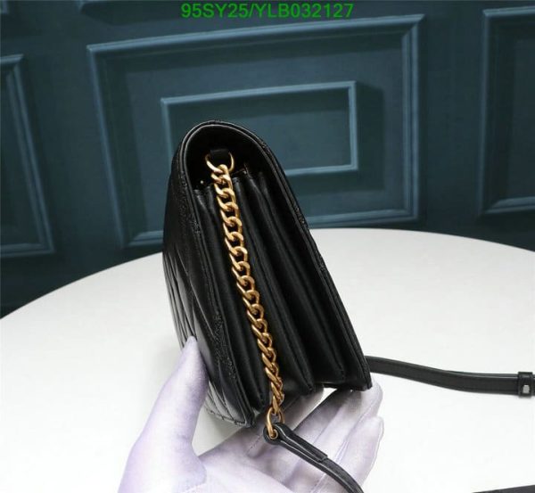 YSL AAA+ Replica Angie Gold Chain 2 Way Crossbody Bag YLB0321271239