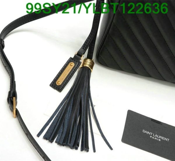 YSL AAA+ Replica CAMERA BAG BLACK/BLACK YLBT122636503