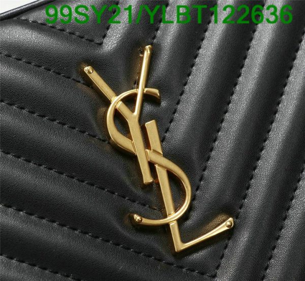 YSL AAA+ Replica CAMERA BAG BLACK/BLACK YLBT122636503