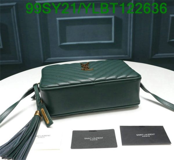 YSL AAA+ Replica CAMERA BAG BLACK/BLACK YLBT122636503