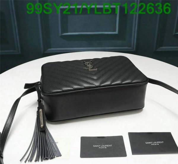 YSL AAA+ Replica CAMERA BAG BLACK/BLACK YLBT122636503