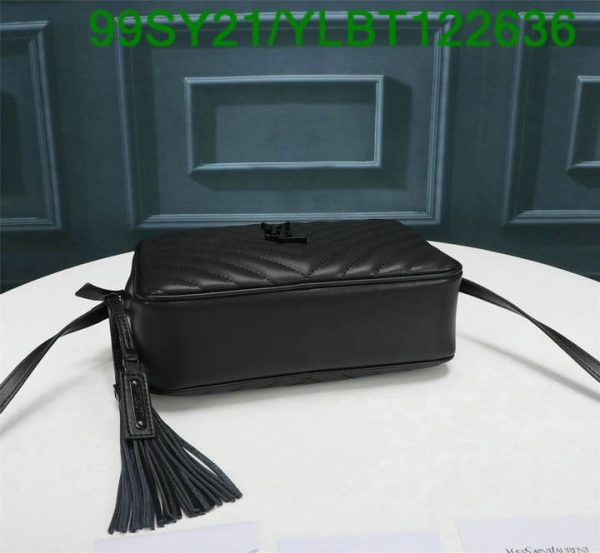 YSL AAA+ Replica CAMERA BAG BLACK/BLACK YLBT122636503