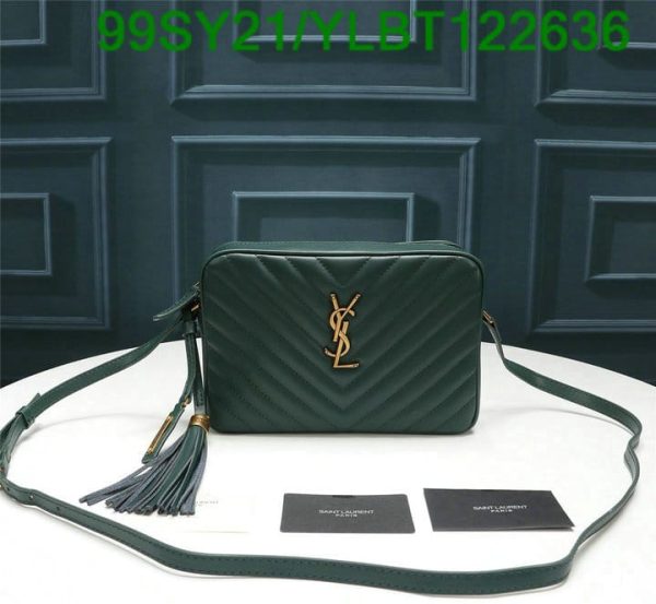 YSL AAA+ Replica CAMERA BAG BLACK/BLACK YLBT122636503