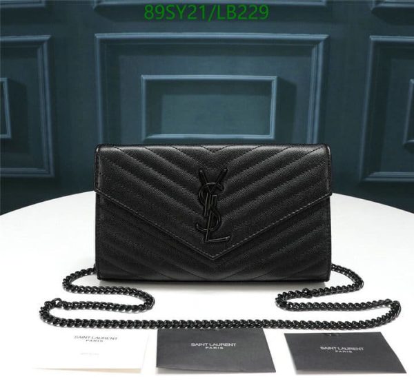 YSL AAA+ Replica CHAIN WALLET LB22915321456