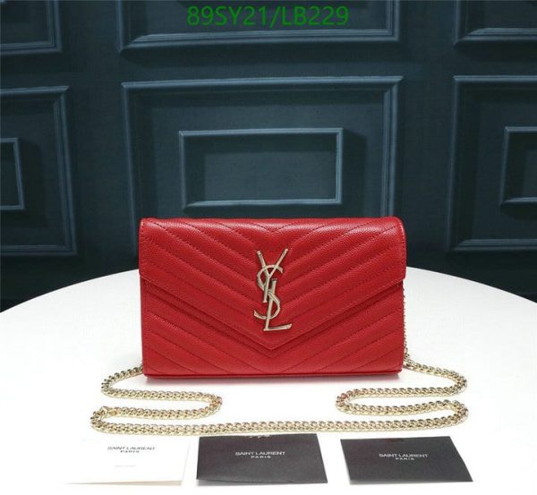 YSL AAA+ Replica CHAIN WALLET LB22915321456