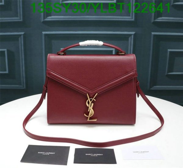 YSL AAA+ Replica Cassandra Mini Top Handle Bag YLBT122641259