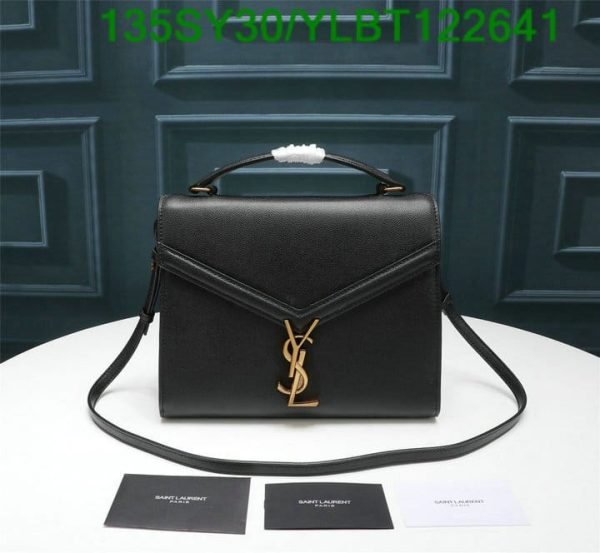 YSL AAA+ Replica Cassandra Mini Top Handle Bag YLBT122641259