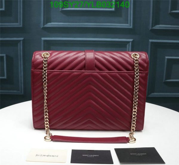 YSL AAA+ Replica Caviar College Envelope Bag YLB0321402147