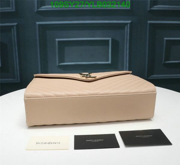 YSL AAA+ Replica Caviar College Envelope Bag YLB0321402147