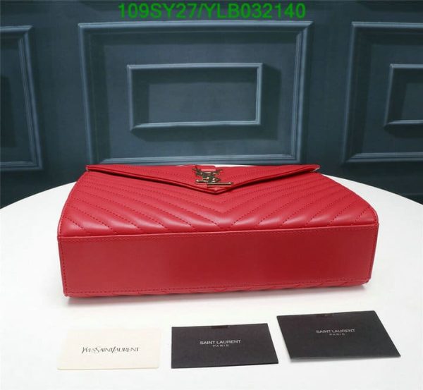 YSL AAA+ Replica Caviar College Envelope Bag YLB0321402147