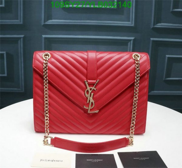 YSL AAA+ Replica Caviar College Envelope Bag YLB0321402147