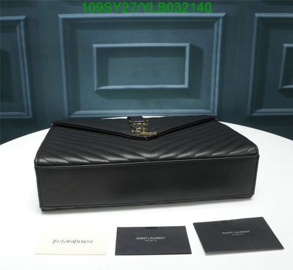 YSL AAA+ Replica Caviar College Envelope Bag YLB0321402147