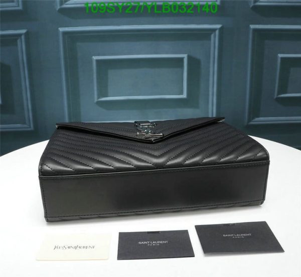 YSL AAA+ Replica Caviar College Envelope Bag YLB0321402147