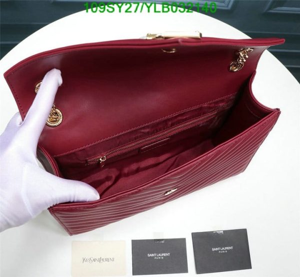 YSL AAA+ Replica Caviar College Envelope Bag YLB0321402147