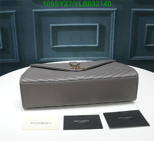 YSL AAA+ Replica Caviar College Envelope Bag YLB0321402147