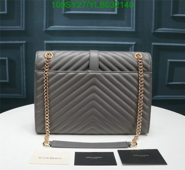 YSL AAA+ Replica Caviar College Envelope Bag YLB0321402147