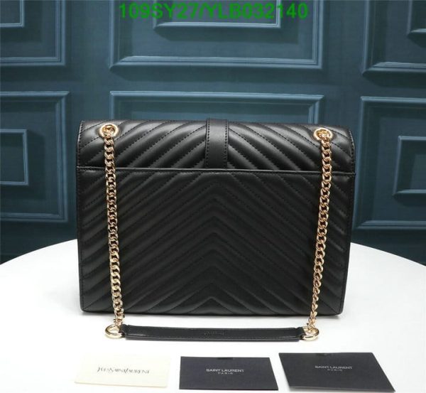 YSL AAA+ Replica Caviar College Envelope Bag YLB0321402147