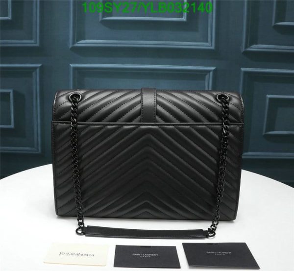 YSL AAA+ Replica Caviar College Envelope Bag YLB0321402147