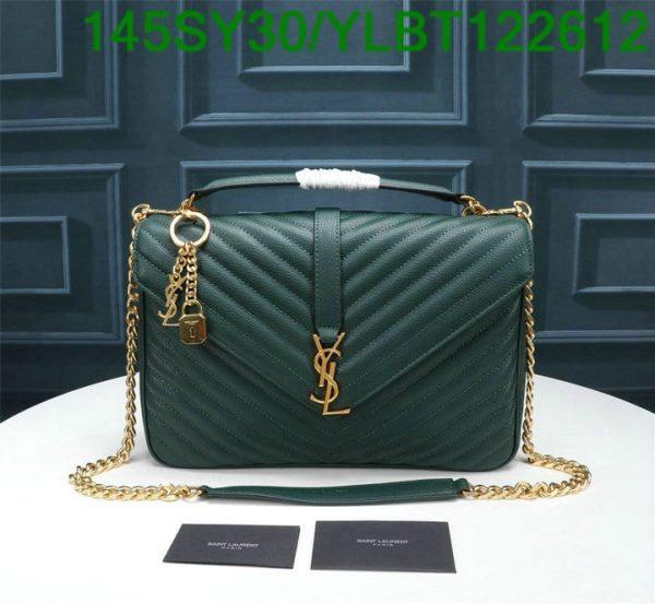 YSL AAA+ Replica Classic Medium College Bag YLBT122612235