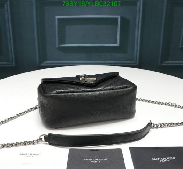 YSL AAA+ Replica College Chain Shoulder Bag YLB0321072549