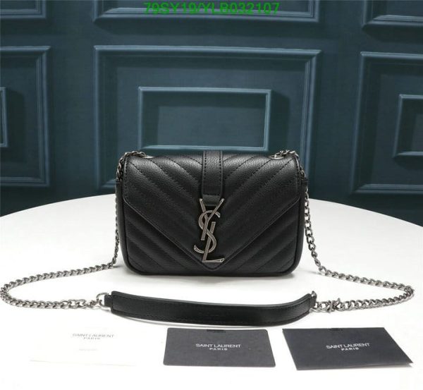 YSL AAA+ Replica College Chain Shoulder Bag YLB0321072549