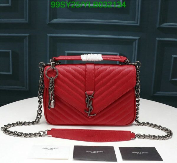 YSL AAA+ Replica College Medium Bag YLB0321342365