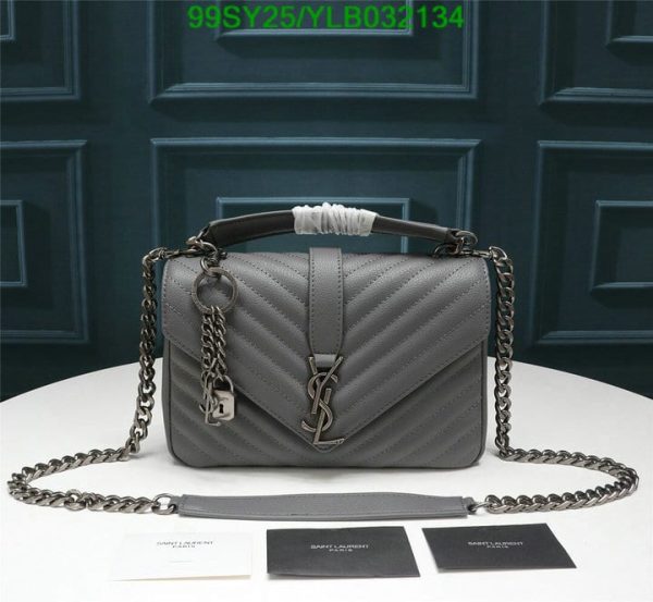 YSL AAA+ Replica College Medium Bag YLB0321342365