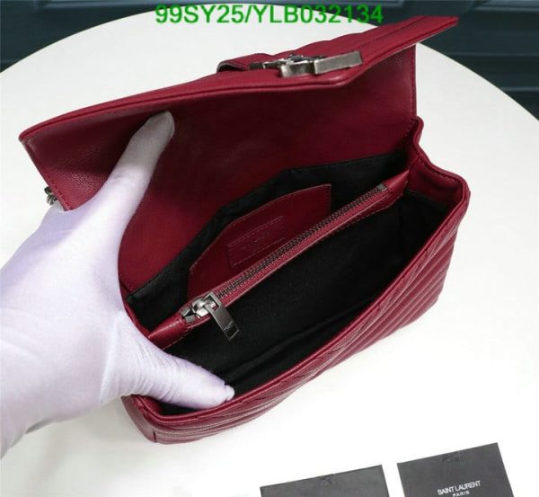 YSL AAA+ Replica College Medium Bag YLB0321342365