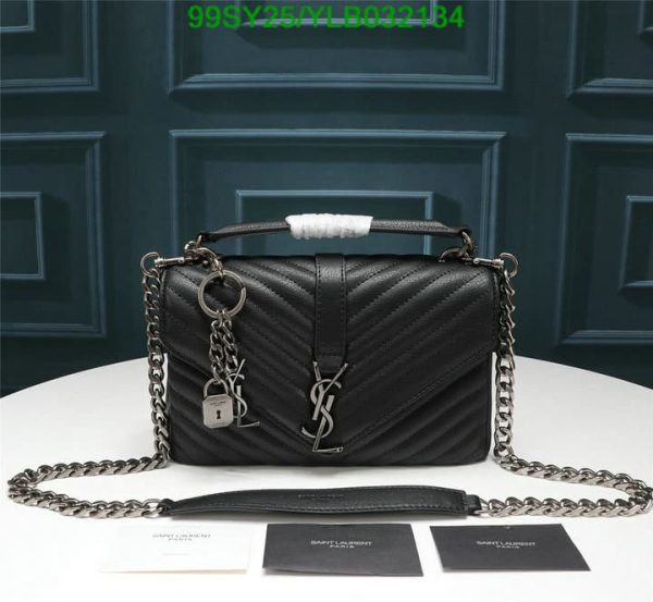 YSL AAA+ Replica College Medium Bag YLB0321342365