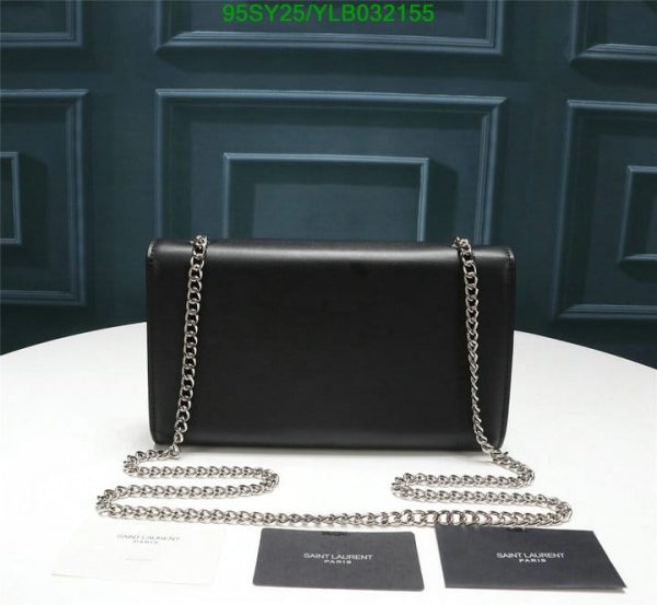 YSL AAA+ Replica Crystal Star Medium Monogram Kate Satchel Bag YLB0321552145