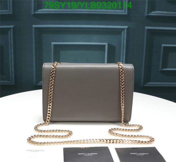 YSL AAA+ Replica Grosgrain Interior Shoulder Bag YLB0320114125