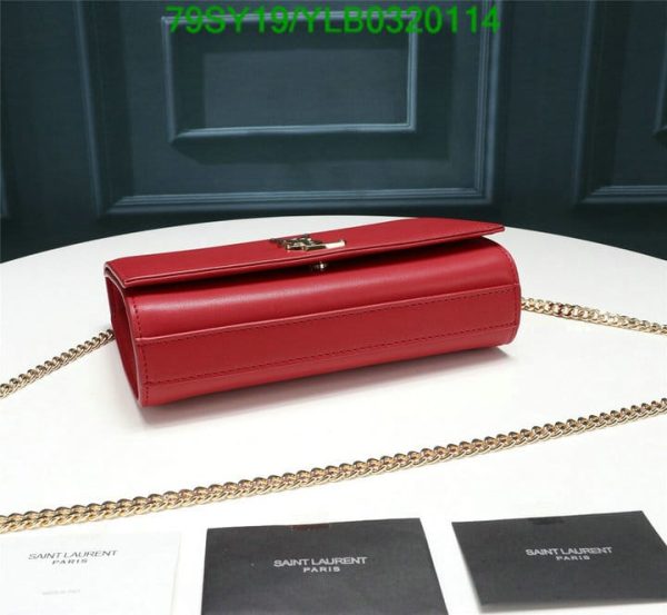 YSL AAA+ Replica Grosgrain Interior Shoulder Bag YLB0320114125