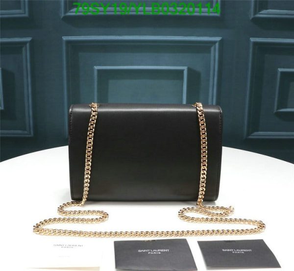 YSL AAA+ Replica Grosgrain Interior Shoulder Bag YLB0320114125