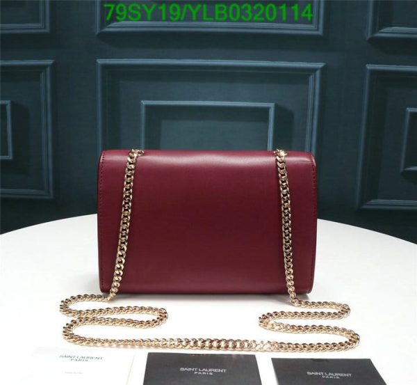 YSL AAA+ Replica Grosgrain Interior Shoulder Bag YLB0320114125