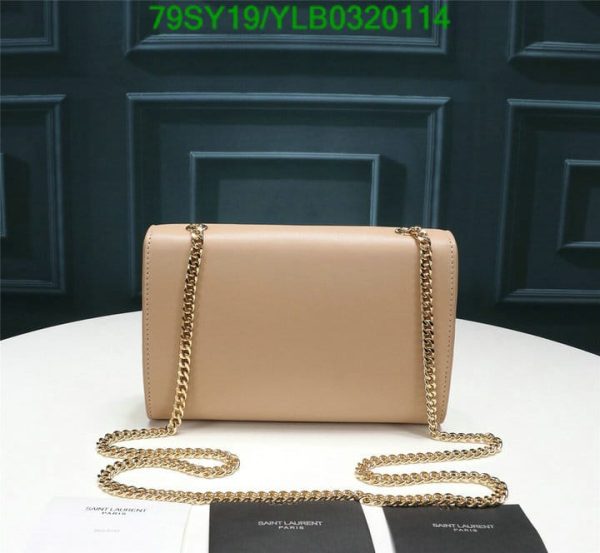 YSL AAA+ Replica Grosgrain Interior Shoulder Bag YLB0320114125