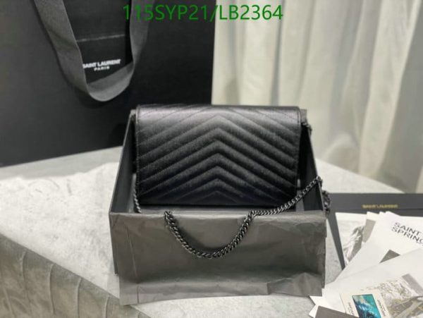 YSL AAA+ Replica Laurent Envelope Flap Wallet LB23642878654